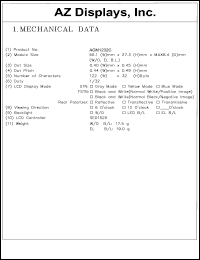 AGM1232C-FEGTD-T Datasheet