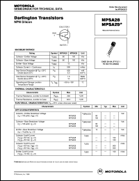 MPSA28 Datasheet