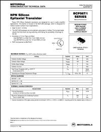 BCP56-16T1 Datasheet