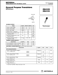 2N4123RLRA Datasheet
