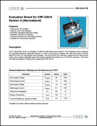 CRF-22010-101 Datasheet