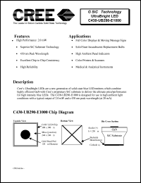 C430-UB290-E1000 Datasheet