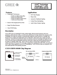 CXXX-UB29X-S0100 Datasheet