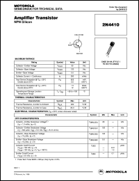 2N4410 Datasheet