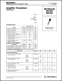 BC182BRL1 Datasheet