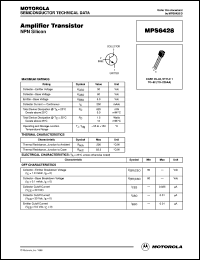 MPS6428RLRA Datasheet