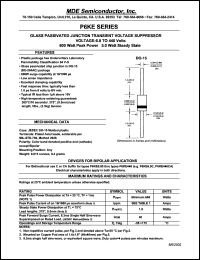 P6KE75 Datasheet