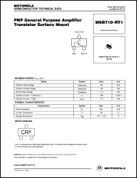 MSB710-RT1 Datasheet