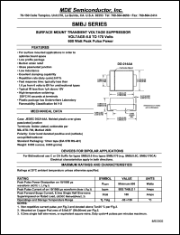 SMBJ43 Datasheet
