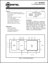 MT8804AC Datasheet