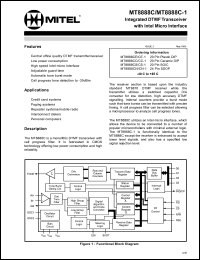 MT8888CE/CE-1 Datasheet