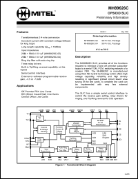 MH89626C-02 Datasheet