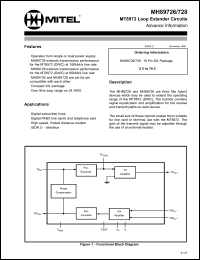 MT89760BS Datasheet