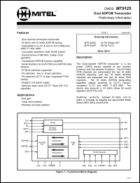 MT9160BS Datasheet