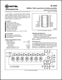 SL3522 Datasheet