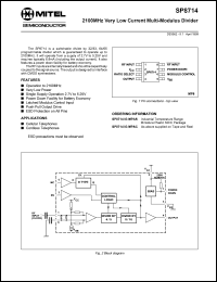SP8714IGMPAS Datasheet