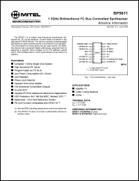 SP5611 Datasheet