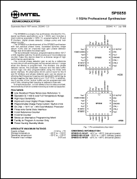 SP8858MGHCAR Datasheet