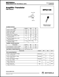 MPS4126RLRA Datasheet