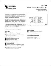 SP5748 Datasheet