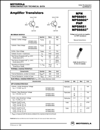 MPS6652RLRB Datasheet