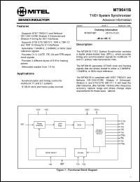 MT9076AP Datasheet