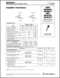 MPS750RLRP Datasheet