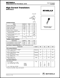 BC489RL1 Datasheet