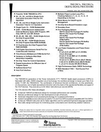 TMS320LC50PQ80 Datasheet