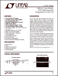 LT1761ES5-1.8 Datasheet