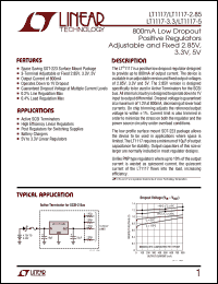 LT1117-3.3 Datasheet