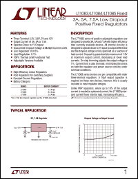 LT1085CT-3.3 Datasheet
