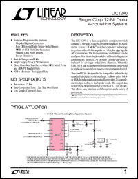 LTC1290BISW Datasheet