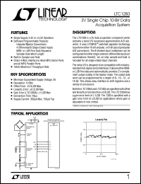 LTC1286IS8 Datasheet