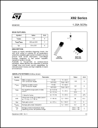 X0205MN5BA4 Datasheet