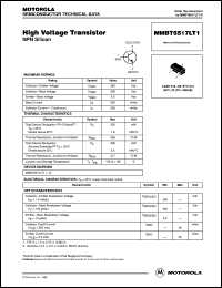 MMBT6517LT1 Datasheet