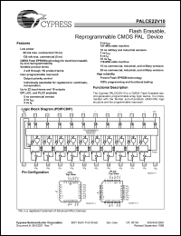 PALCE22V10-25DMB Datasheet
