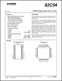 MR82C54-10/B Datasheet