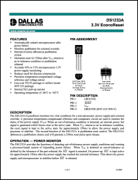 DS1233A-10 Datasheet