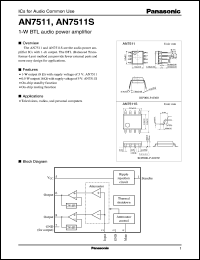 AN7511 Datasheet