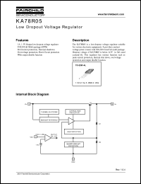 KA78R05YDTU Datasheet