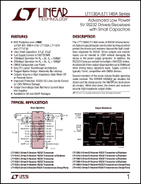 LT1132AISW Datasheet