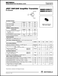 MMBFJ310LT1 Datasheet