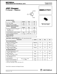MMBFJ177LT1 Datasheet