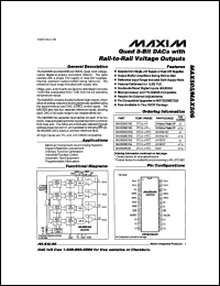 MAX5468EUT Datasheet