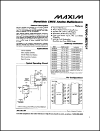 MAX274ACWI Datasheet