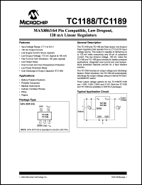 TC1188SECTTR Datasheet