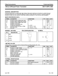 BUT11APX-1200 Datasheet
