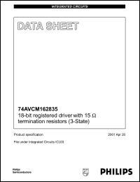 74AVCM162834DGG Datasheet