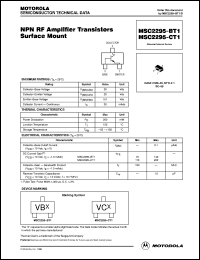 MSC2295-CT1 Datasheet